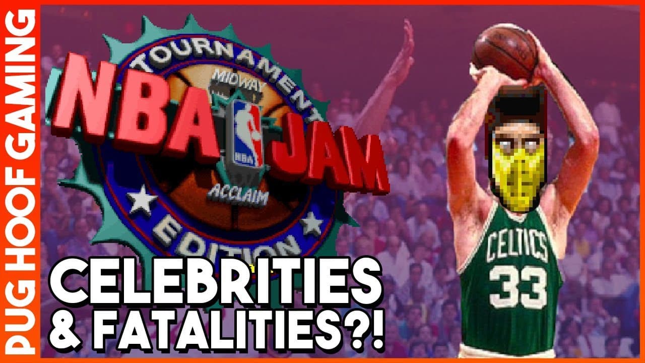 Celebs FATALITIES In NBA Jam TE The Arcade Classic s Best Secrets REVEALED Pug Hoof Gaming