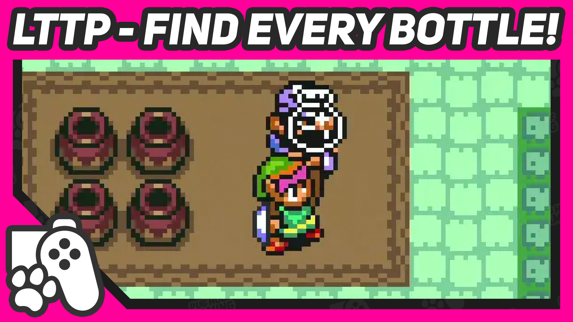 The Legend Of Zelda A Link To The Past Bottles Empty Bottle Locations