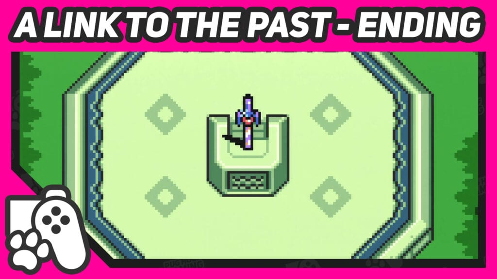 a link to the past ending snes