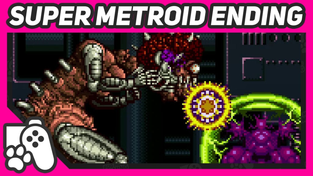 super metroid ending snes