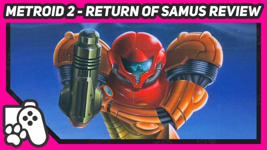 Metroid 2 Return of Samus Review Header Image