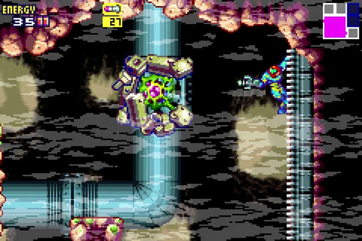 Metroid Fusion Gamecube Easter Egg