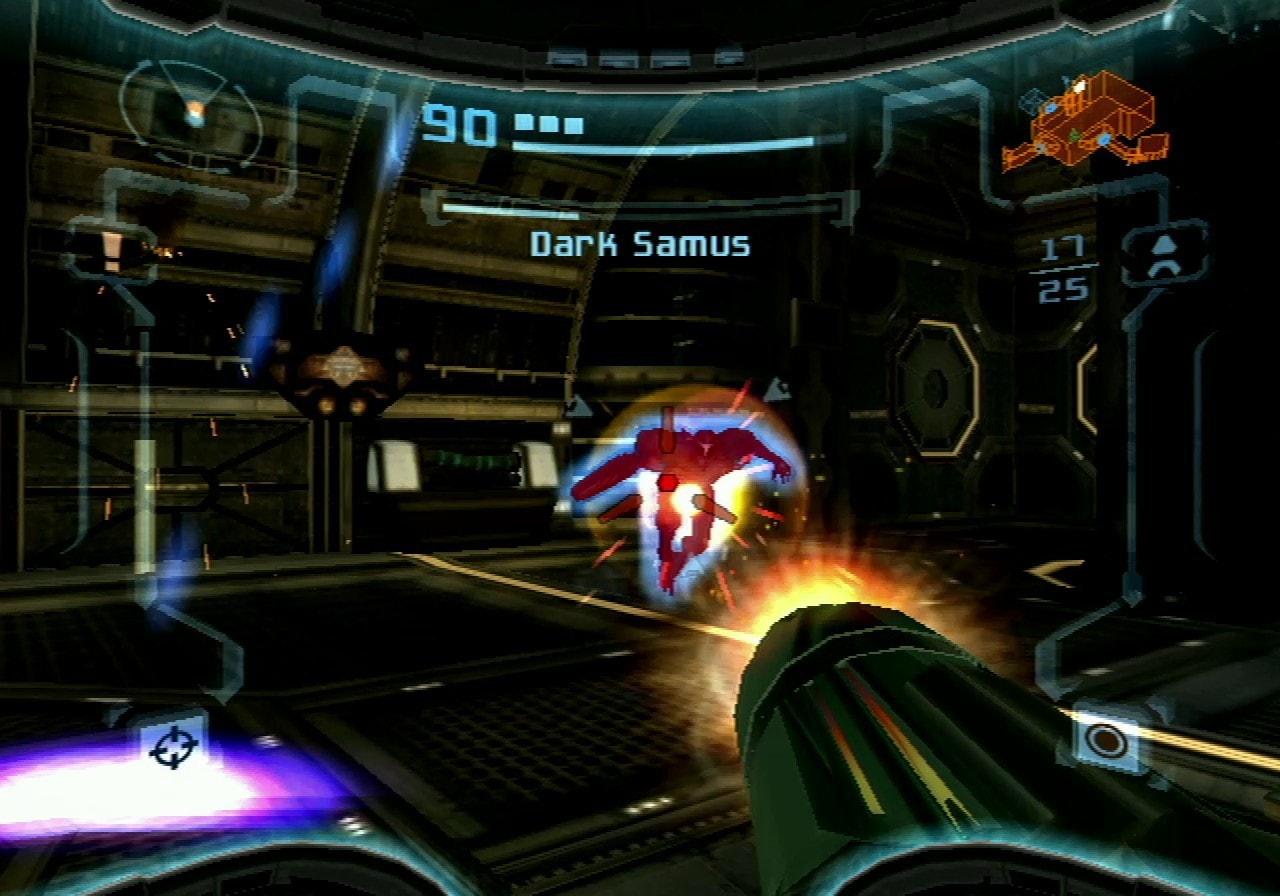 Metroid Prime 2 Echoes Dark Samus Boss
