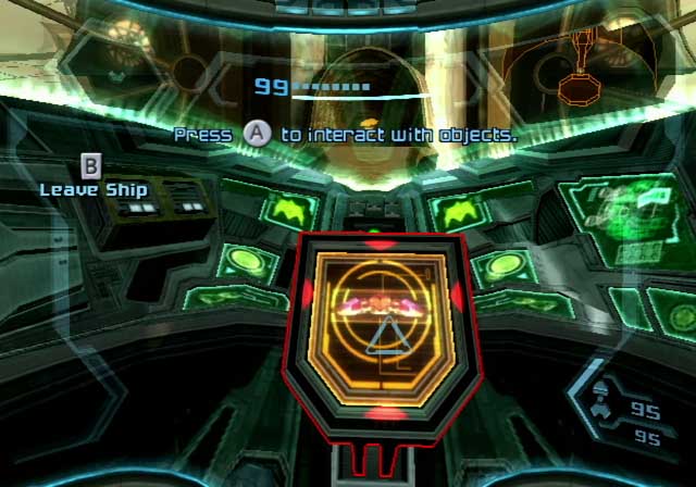 Metroid Prime 3 Corruption Samus Ship Gameplay