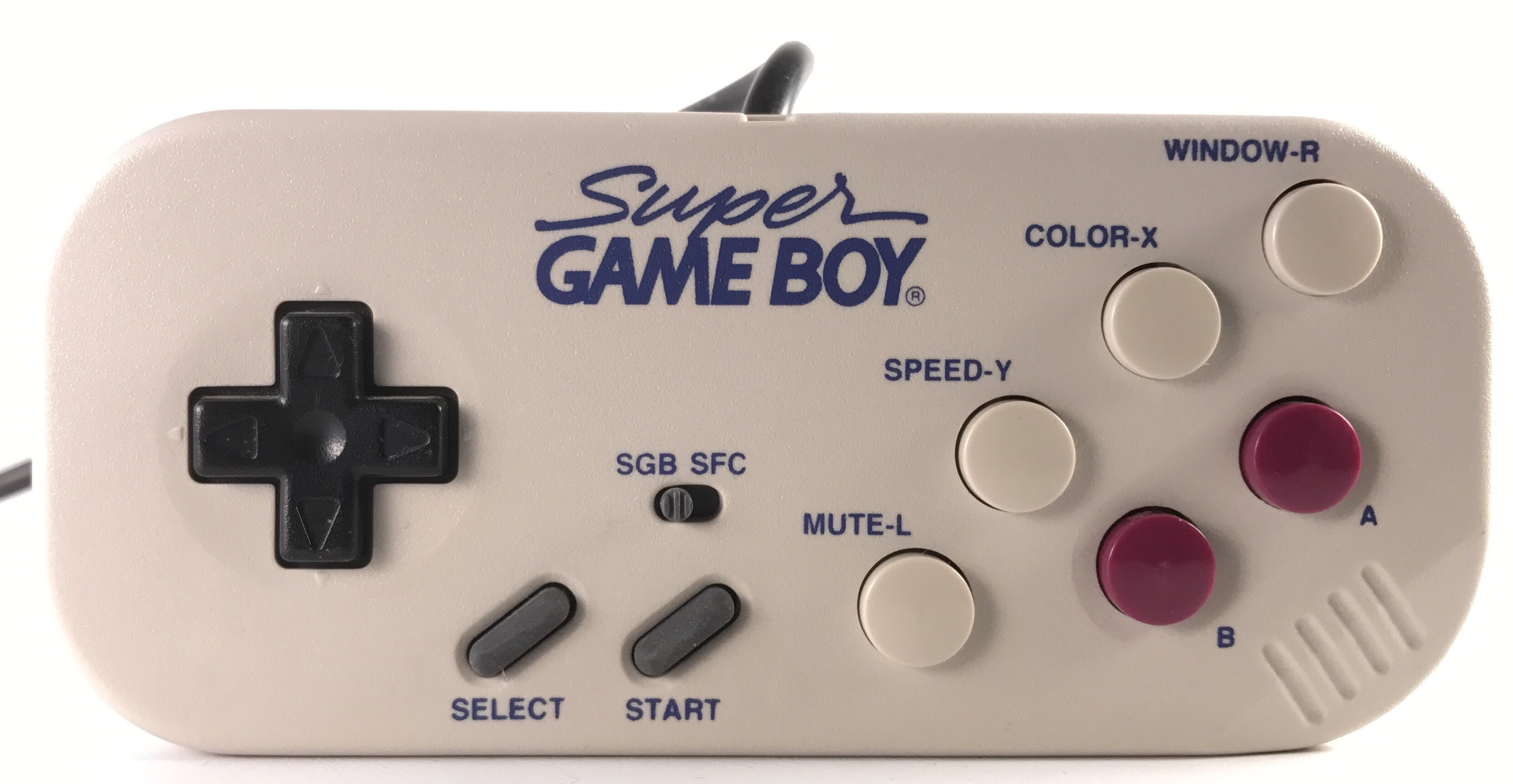 A Photo of the Super Game Boy Commander Controller