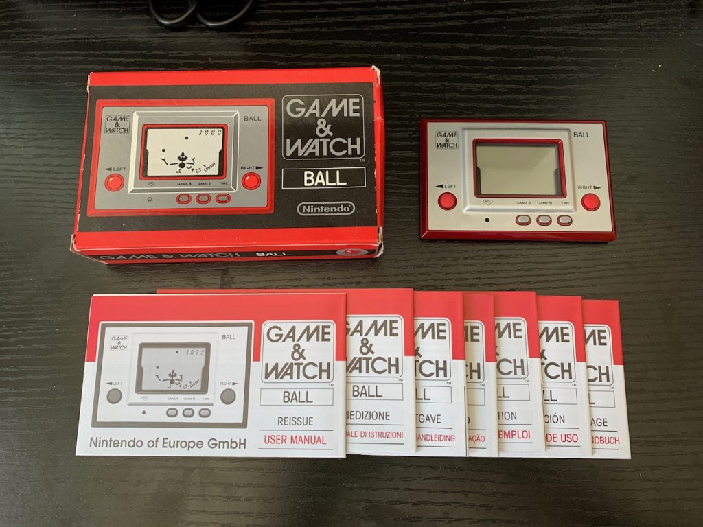 club nintendo rewards game & watch