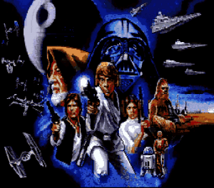 Super Star Wars Title Screen